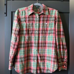 Lauren Ralph Lauren Women’s Multicolor Plaid Button-Down Shirt